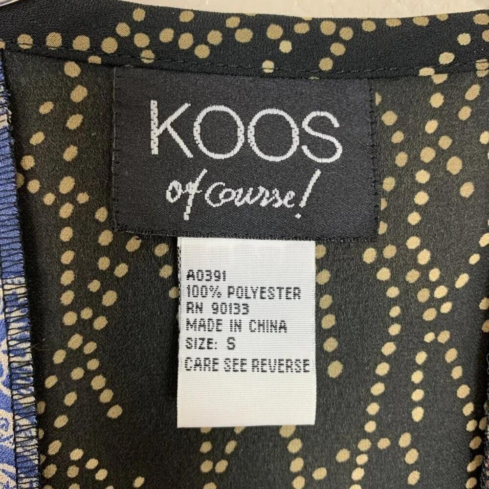 Koos Of Course Womens S Cardigan Open Front Kimomo Boho Art Asian Robe Cover Up